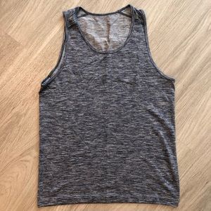 Lululemon Men’s Tank Top Blue Melange Medium